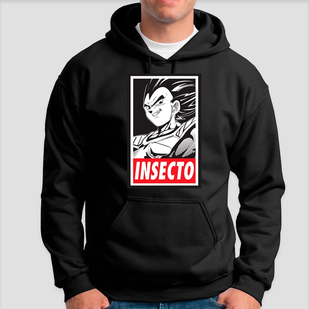 Polerón Estampado de Dragón Ball Vegeta Insecto