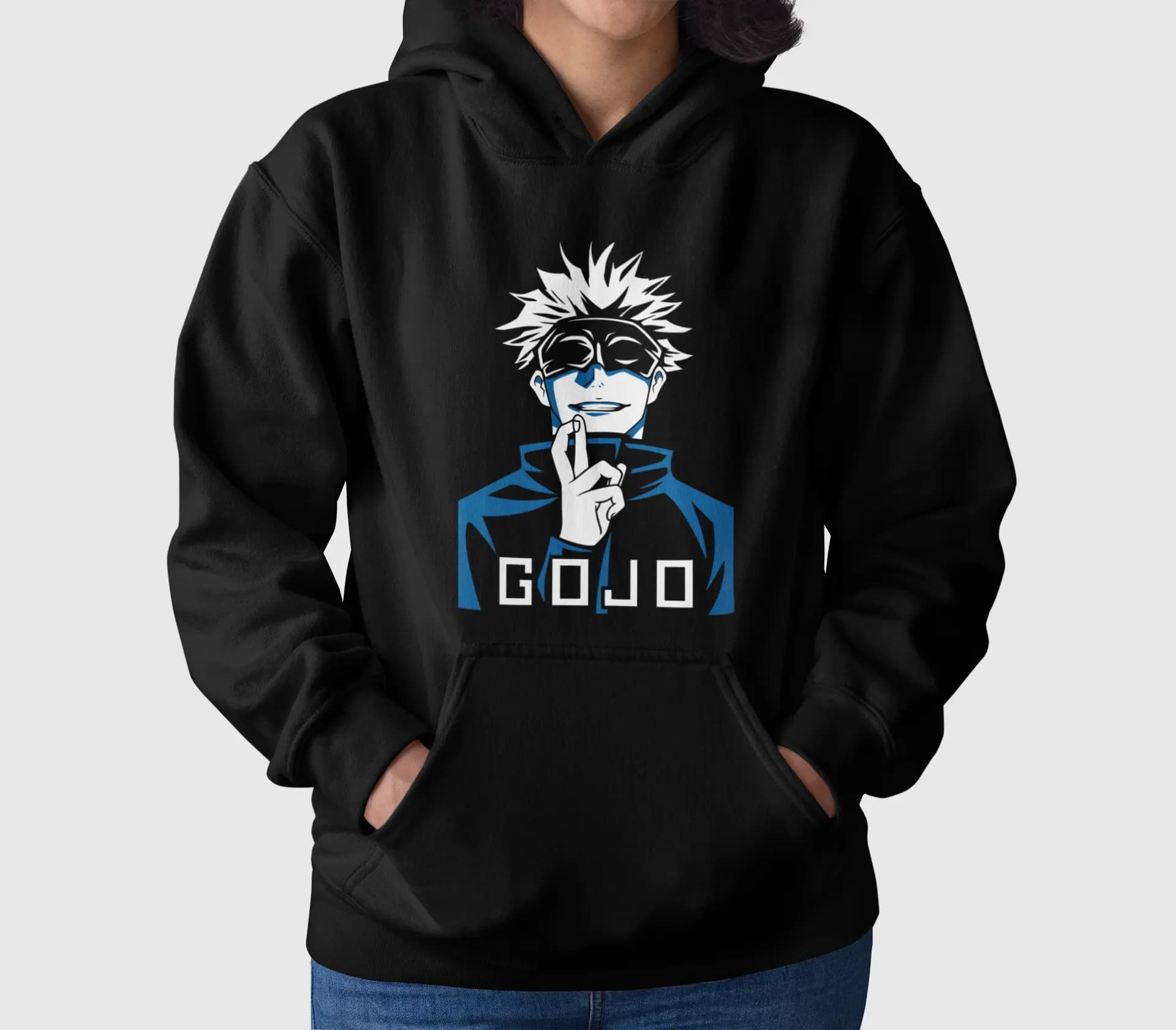 poleron jujutsu kaisen gojo satoru para hombres mujeres y niños anime