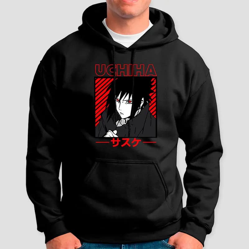 Polerón Estampado Personalizado Sasuke uchiha