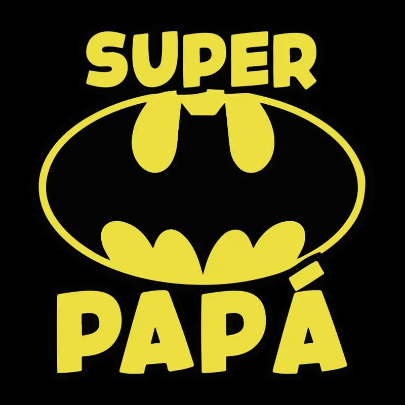 Polerón Super Papá Batman Pigmentón - Alternativa