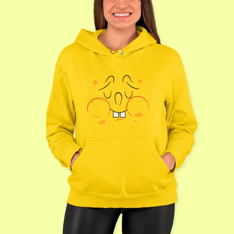 Polerón Canguro Personalizado Bob Esponja Cara
