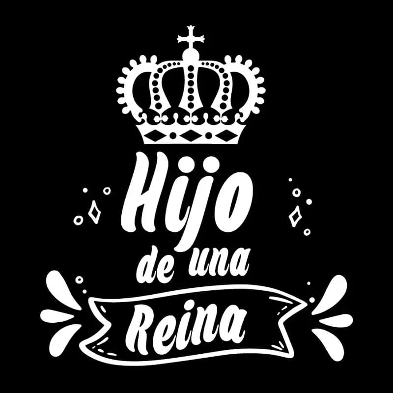 Polerón personalizado Hijo de una Reyna
