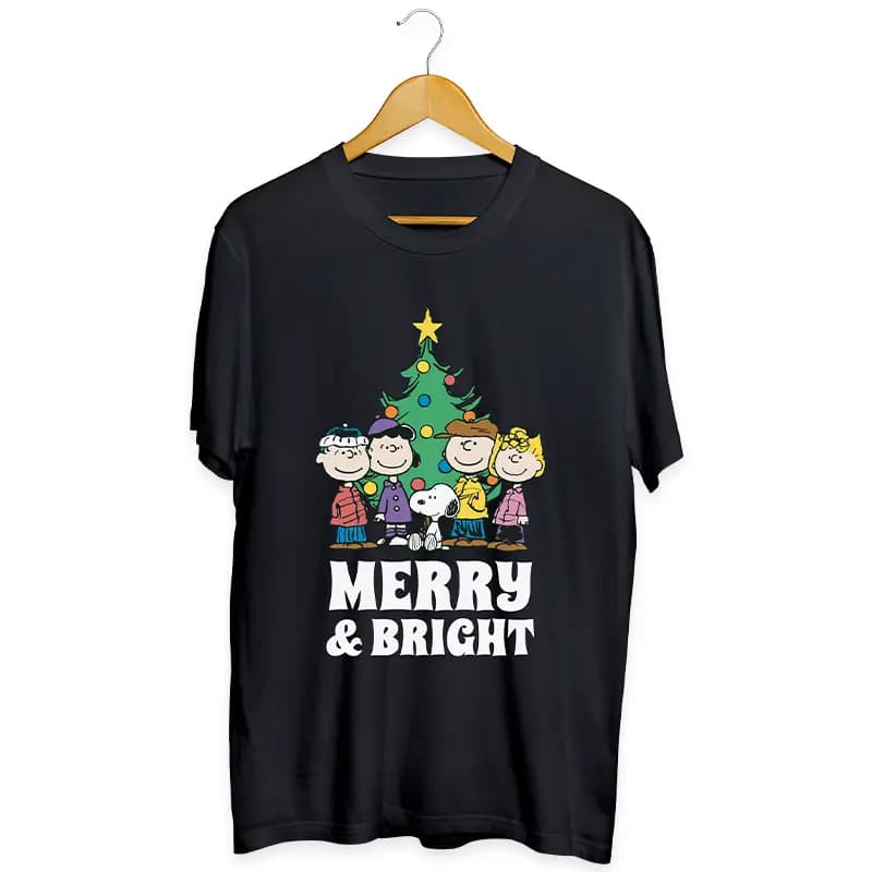 Polera Snoopy Charlie Brown Peanuts Navidad