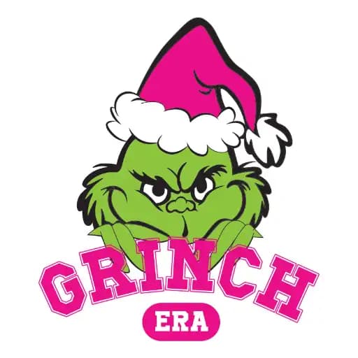 Polera El Grinch Navidad Blanco